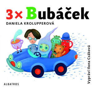 3x Bubáček - audiokniha na CD - mp3