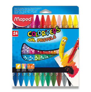 Olejové pastely Maped Color´Peps - 24 barev