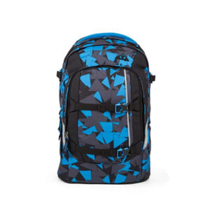 Studentský batoh Ergobag Satch - Blue Triangle