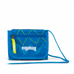 Peněženka Ergobag  - modro zelená zig zag