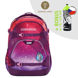 Školní batoh coocazoo ScaleRale, OceanEmotion Galaxy Pink + lahev za 1 Kč