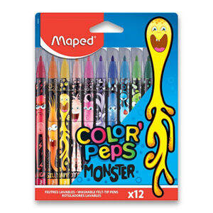Dětské fixy Maped Color'Peps Monster 12 barev