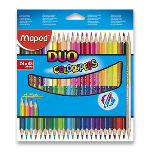 Pastelky Maped Color'Peps Duo oboustranné pastelky, 48 barev