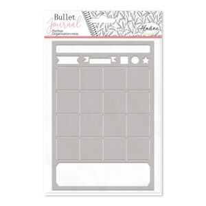 Šablona Bullet Journal - Kalendárium