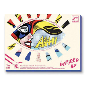 Kreativní hra - Roy Lichtenstein - Superhrdinové - Sleva poškozený obal