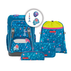 Školní batoh pro prvňáčky Step by Step GIANT 5dílný set, Mermaid Lola, AGR certifikát