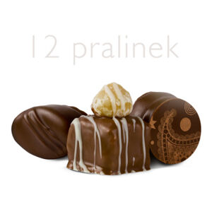 Chocolissimo - Sada 12 čokoládových pralinek 130 g